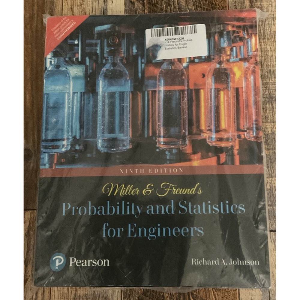 Miller and Freund's Probability Statistic Engineering by Johnson